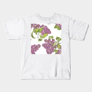 Lilac flower Kids T-Shirt